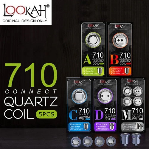 Lookah 710 Quartz Coils