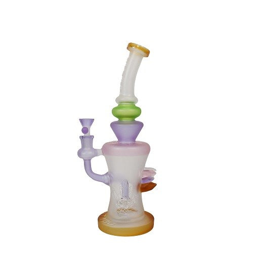 T'ATAOO 12.5 Frosted Crystal Water Pipe by Lookah — Lookah USA
