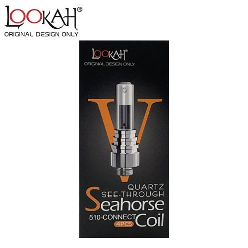 Lookah Seahorse Coil V - Seahorse Pro Plus Quartz Tube Coil - 3 Pack